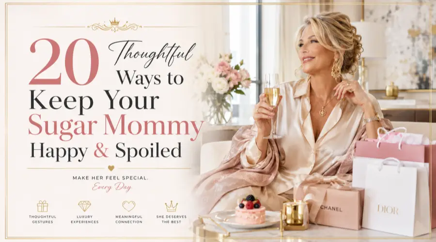 Ways to keep your sugar mummy happy